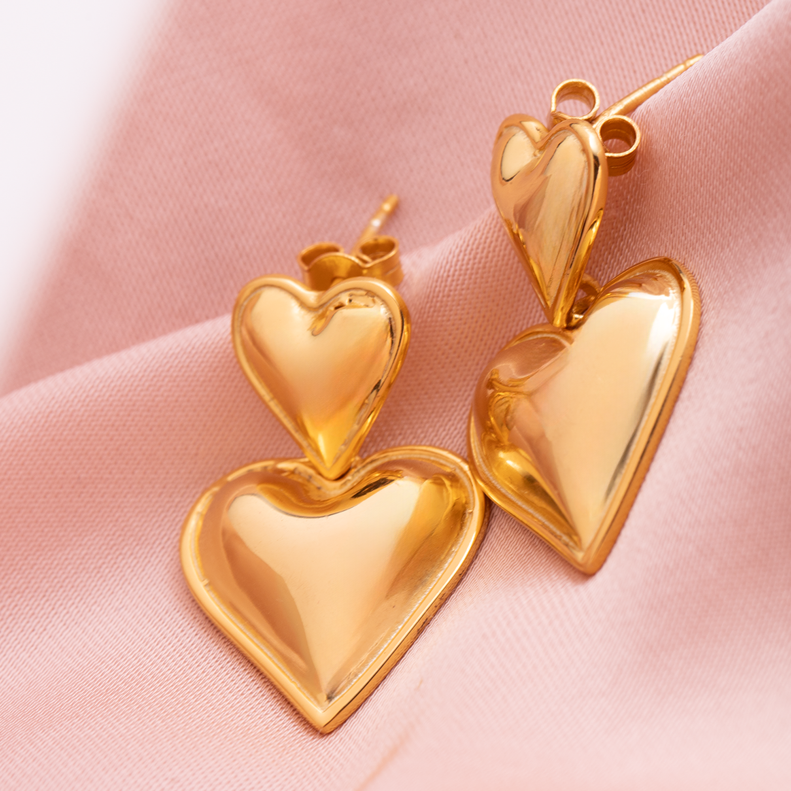 Amoura Heart Drop Earrings